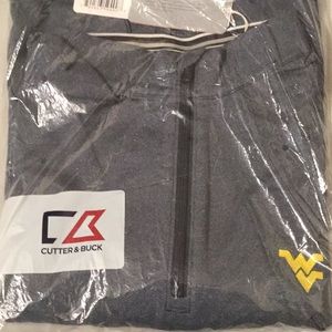 Cutter & Buck DryTec 1/4 zip wind shirt WV logo